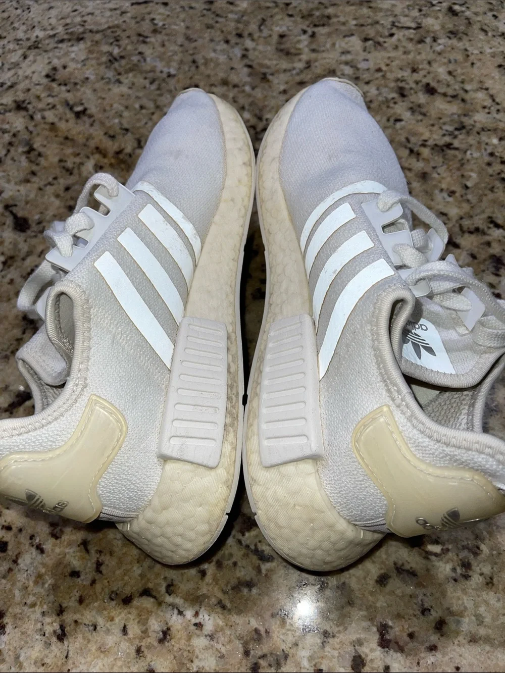 adidas white knit